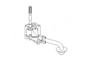 Pompa Oleju Audi 100 80 A6 2.0 03.90-12.97 Topran