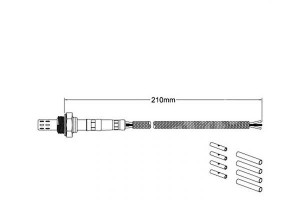 Sonda Lambda Mazda Demio 1.3 08.98-07.03 Calorstat