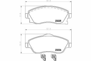 Klocki Hamulcowe Opel Przód Corsa C Textar