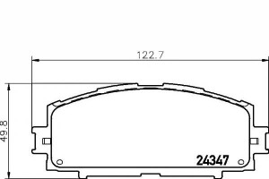 Klocki Hamulcowe Toyota Przód Yaris 06- Wer.jap. T