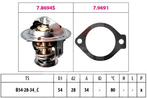 Termostat Facet 1880694 580694