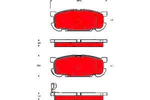 Klocki Hamulcowe Mazda Tył Mx-5 1,6-1,8 16v 98-05