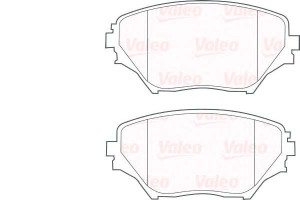 Klocki Hamulcowe Valeo 446542070 446542080 4465421
