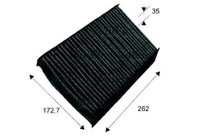 Filtr Kabiny Protect Renault Megane 08- Z Aktywnym