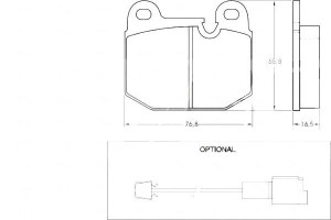 Klocki Hamulcowe Bmw 3 E21 75-83 A.b.s.