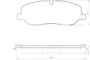 Klocki Hamulcowe Land Rover Discovery 04- A.b.s.