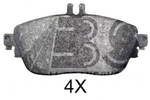 Klocki Hamulcowe Mercedes W176 A-klasa 12- Przód A