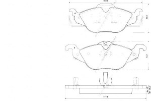 Klocki Hamulcowe Opel Astra G 98-04 A.b.s.