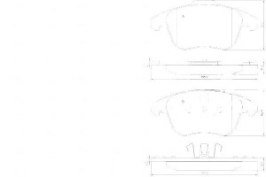 Klocki Hamulcowe Citroen C4 Picasso 06- A.b.s.