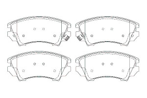 Klocki Hamulcowe Opel Przód Astra Cascada Insignia