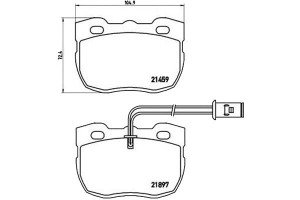 Klocki Hamulcowe Land Rover Discovery 89-98 Brembo