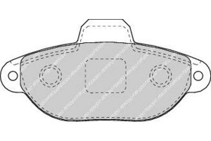 Klocki Hamulcowe Fiat Panda Punto Lancia Y 1.1-1.7
