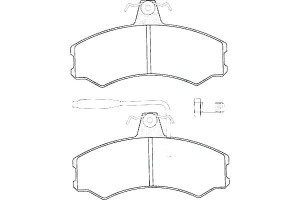 Klocki Hamulcowe Alfa Romeo Ar 6 Citroen C25 C35 F