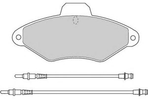 Klocki Hamulcowe Citroen Xantia 1.6-2.0d 03.93-04.