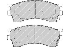 Klocki Hamulcowe Mazda Przód 626 91- Probe 323 98-