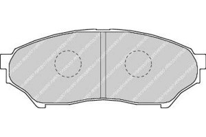 Klocki Hamulcowe Mitsubishi Pajero Pinin 1.8/2.0 1