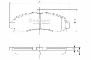 Klocki Hamulcowe Nissan Micra (k11) 1.0 I 16v Nipp