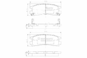 Klocki Hamulcowe Mitsubishi 3000 Gt (z16a) 3.0 I 2