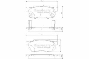 Klocki Hamulcowe Honda Civic Ii Hatchback (al Aj A