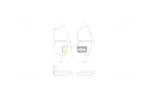 Klocki Hamulcowe Honda Civic Iv V Crx * Kpl Starli