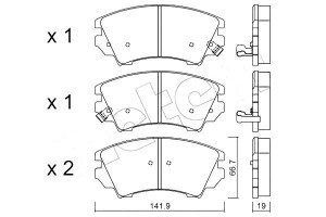 Klocki Hamulcowe Opel Insignia 08- Metelli