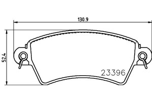 Klocki Hamulcowe Mintex 425152 425203 E172103 4254