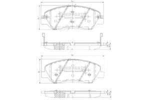 Klocki Hamulcowe Hyundai Santa Fe 2.2 Crdi Nippart
