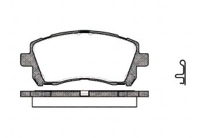 Klocki Hamulcowe Subaru Forester Impreza Legacy Ou