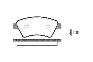Klocki Hamulcowe Renault Kangoo 01> Megane 03-09 P