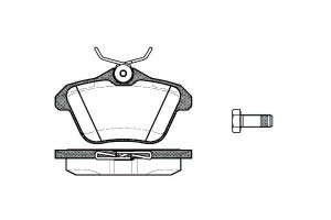 Klocki Hamulcowe Alfa Romeo 156 164 166 Lancia Kap