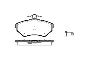 Klocki Hamulcowe Seat Cordoba Inca Vw Caddy Lupo V