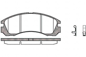 Klocki Hamulcowe Mitsubishi Eclipse L200 Outlander