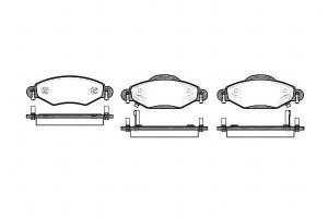 Klocki Hamulcowe Toyota Yaris 16.8mm Wva23340 Z Cz