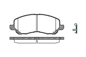 Klocki Hamulcowe Citroen C4 Mitsubishi Galant Outl