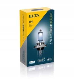 Żarówki H4 12v100/80w Elta Vision Prosport (2 Szt)