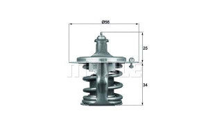 Termostat Subaru 78c Behr