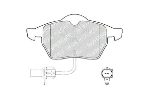 Klocki Hamulcowe Audi A4 A6 Seat Exeo Exeo St Skod