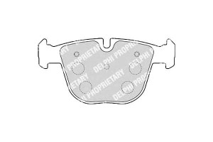 Klocki Hamulcowe Bentley Continental Bmw 1 (e82) 3
