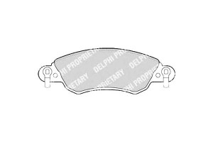 Klocki Hamulcowe Citroen C5 I C5 Ii 1.8 03.01- Del