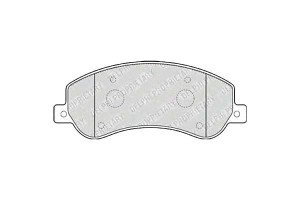 Klocki Hamulcowe Vw Amarok 2.0/2.0d/3.0d 09.10- De