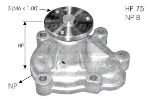 Pompa Wody Opel Dolz