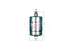 Filtr Paliwa Mahle 5008882 25067070 Ak11kj 1477840