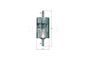 Filtr Paliwa Mahle 6394770001 2303062010 Alg4016 F