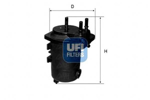 Filtr Paliwa Diesel Ufi