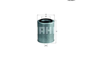Filtr Powietrza Mercedes Lk/ln2 T2/ln1 Om354.900-o