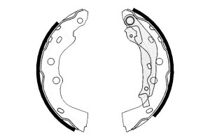 Szczęki Hamulcowe Suzuki Swift 95-00 Brembo