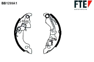 Szczęki Hamulcowe Fiat Punto Ii 99> (-abs) Kpl Fte