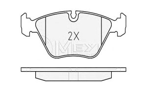 Klocki Hamulcowe Bmw Przód E39 520-540 -10 96 Meyl