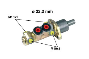 Pompa Hamulcowa Vw Golf Jetta P Metelli