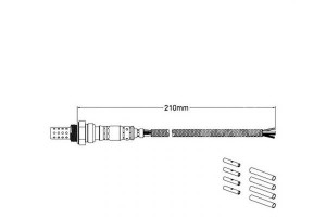 Sonda Lambda (uniwersalna) Mercedes C T-model (s20